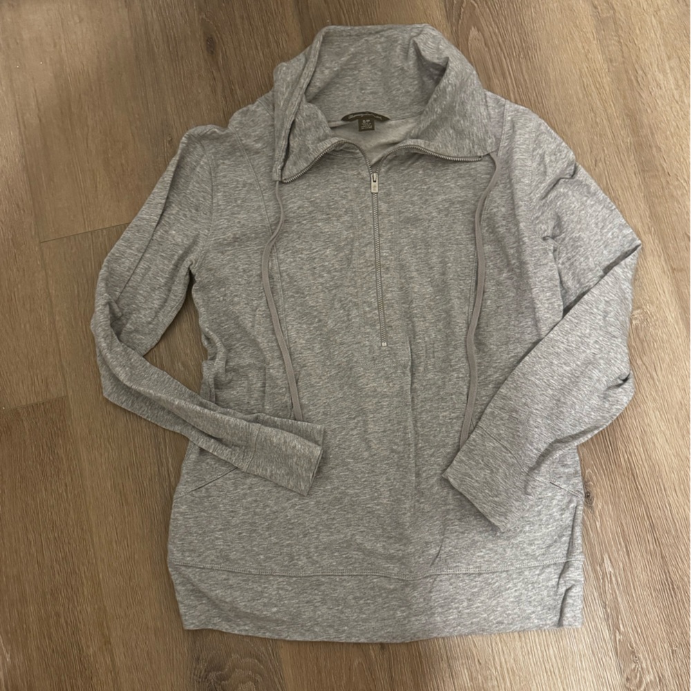 Tommy Bahama Women's Heather Gray Zip-Up Hoodie